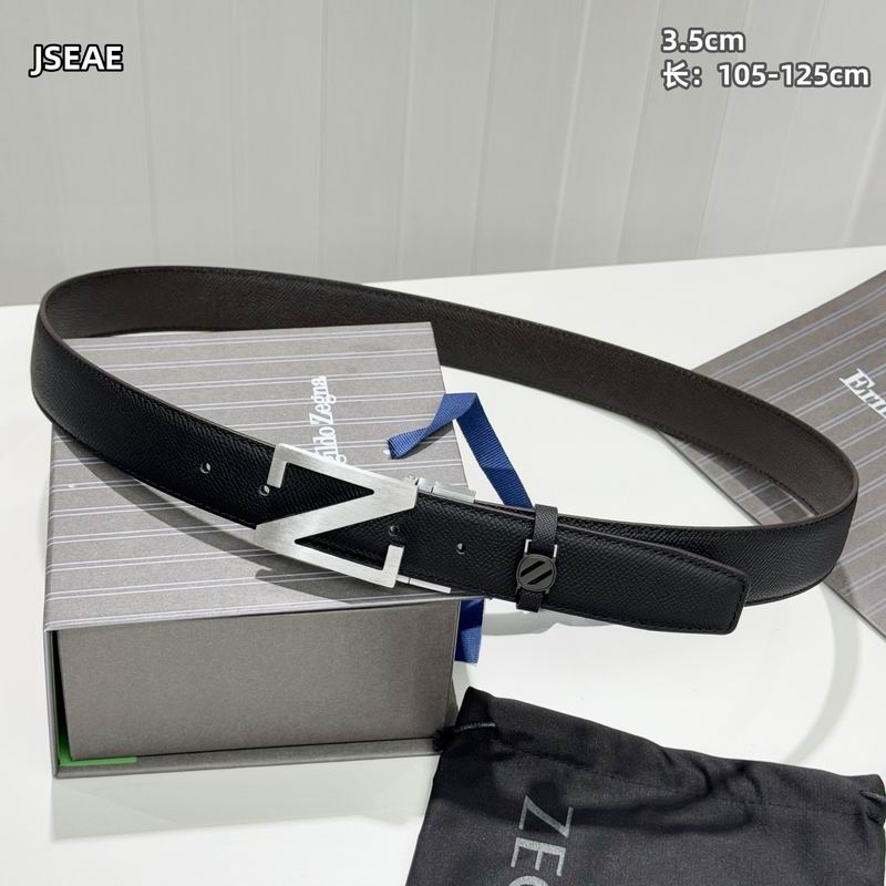 Zegna belt 35mmX105-125cm 8L07